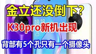 金立还没倒下？K30，pro新机出现，背部有5个孔，只有一个摄像头