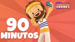 UNA HORA Y MEDIA PARA CANTAR Y DANZAR CON PEQUEÑOS HEROES  | Canciones Infantiles