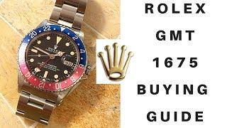 Vintage Rolex GMT Master 1675 Buying Guide