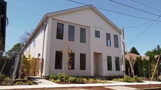 New Construction Condo Tour at 7513 N Clarendon Avenue in Portland, OR!