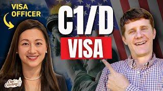 C1/D Visa Interview Approvals & Prior Refusals For USA