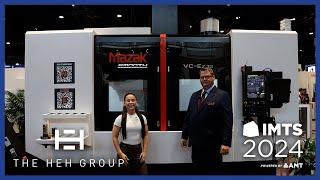 Mazak features a 50 taper 6,000 RPM spindle on the VC EZ 32 | IMTS 2024