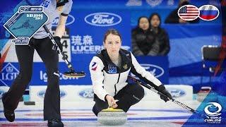 USA v Russia - CPT World Women's Curling Championship 2017