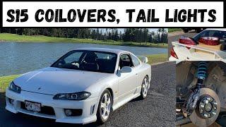 S15 coilovers and tail lights