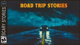 3 Terrifying True Road Trip Horror Stories | Rain & Haunting Ambience