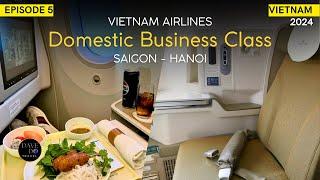 Vietnam Airlines Domestic BUSINESS CLASS  Consistent Service & Superb Experience On a Boeing 787 ️