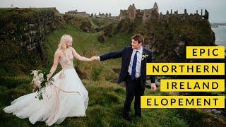 Epic Northern Ireland Elopement On The Causeway Coast | Elopement Video | Elopement Videographer