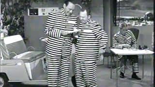 Ernie Kovacs - Jack Benny, Mickey Rooney - "The Jack Benny Show" - Modern  Prison Sketch - 1962