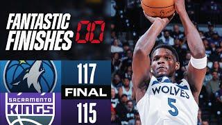 Final 3:34 WILD ENDING Timberwolves vs Kings  | October 24, 2024