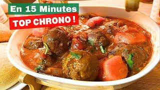 En 15 MINUTES ! TOP Chrono ! SAUCE BOULETTES Bou SAFF!