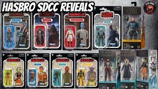 INSANE reveals at SDCC for Hasbro TVC, Retro, Black Series, and Haslab