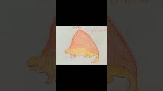 Dinosaurs drawing collection #trex #indominus #ankylosaurus #dimetrodon