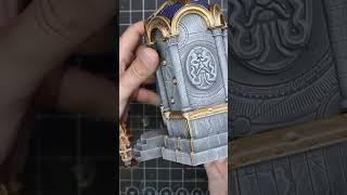 Stormreach Portal with dry brushing and contrast paint for Stormcast Eternals in Age of Sigmar!