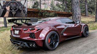 Chevrolet Corvette Stingray - Forza Horizon 5 | Logitech G923 Steering Wheel