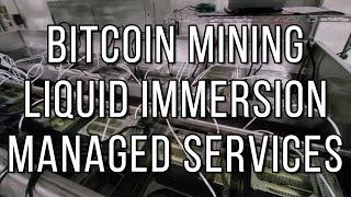 Liquid Immersion and Air Cooled Managed Services for Bitcoin Miners with 300+ Miners.