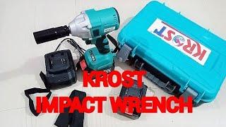 Impact Wrench Cordless from KROST