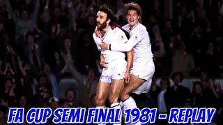 Tottenham Hotspur 3-0 Wolverhampton Wanderers - FA Cup Semi-Final Replay 1980/81