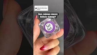 Does Makeup remover activate makeup?!  #graphicliner #facemakeup #makeup #facepaint #faceart