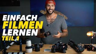 Welches Kamera Equipment für Videos? | Einfach filmen lernen Kurs Teil 1 | Jaworskyj