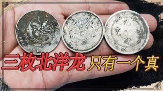 Only one of the three Beiyang dragons is genuine?