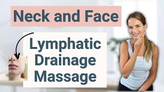 Lymphatic Drainage Massage for Face, Head, & Neck Swelling or Lymphedema - By a Lymphedema Therapist