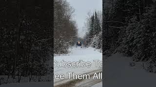 TRAIN BLASTING SNOW! #trains #trainvideo | Jason Asselin