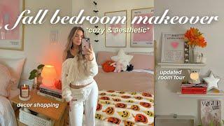 DECORATING MY ROOM FOR FALL  cozy & aesthetic room transformation