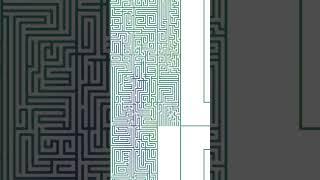 Split Ends #maze #drawing #illustrator