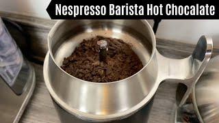 Nespresso Barista Recipe Maker Hot Chocolate using Hotel Chocolat Sachets - Bigger and Better? | A2B