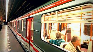 Exploring the METRO system in PRAGUE | Public transport in Czech Republic | 2015