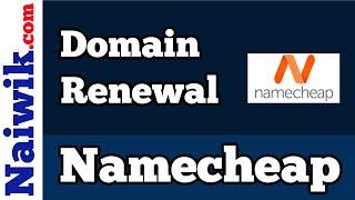 How to renew a website Domain on Namecheap || Domain Renewal