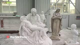 Famous Michelangelos Pieta Statue Sculpture Madonna and Jesus Replica from Factory Supply