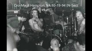 Cro -Mags Hampton, VA 10-19-94  (N Sect Club)