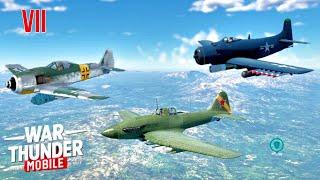 Лучший штурмовик на 7 ранге в War Thunder Mobile (Ил-10, Fw 190 F-8, AD-2)