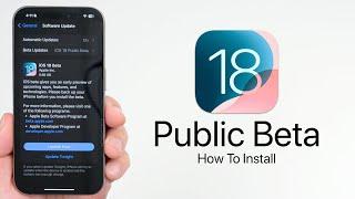 iOS 18 Public Beta is Out! - How To Install