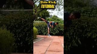 Side Kick #tutorial #taekwondo #karate #motivation #trick #training #kungfu #speed #power #shorts