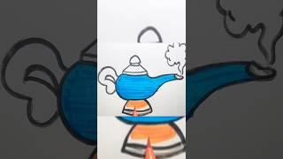 alladin chirag #drawing #easydrawing #painting #colouring #shorts #shortvideo