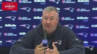 Alex Van Pelt: “We Have To Play Better.” | Patriots Press Conference