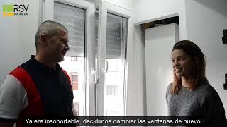 Opinión de clienta, Valencia. Ventanas de PVC REHAU. RSV ventanas