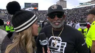 Coach Deion Sanders' Post-Game Interview After Beating Utah