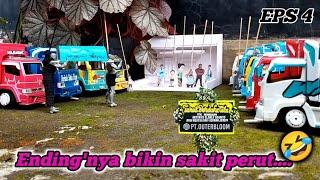 Dudung meninggal Dunia semua sopir truk Berduka  || Versi Miniatur truk ||