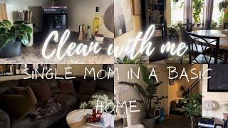 *NEW* CLEANING SUNDAY RESET ROUTINE | CLEAN WITH ME | motivational | single mom basic home