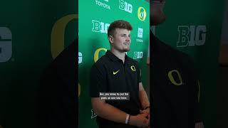 Oregon's two-sport star Bryce Boettcher taking one last ride with the Ducks