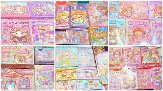 Unbox kawaii sticker big haulASMR unboxing stickers journal compilation 10