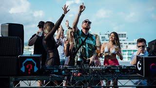 HUGEL - LIVE @ 1001Tracklists X DJ Lovers Club Miami Rooftop Sessions 2022 [Latin House DJ Set]