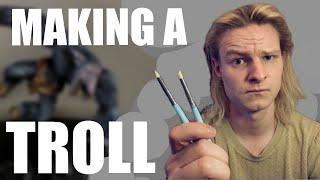 Sculpting A Troll Miniature for D&D