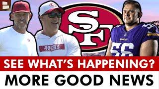 San Francisco 49ers Fans Get A DOUBLE DOSE Of Good News | 49ers Future Plan, Garrett Bradbury