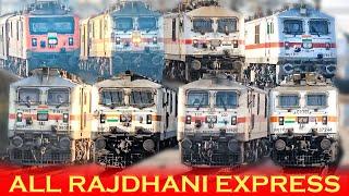 All Rajdhani Express of India 