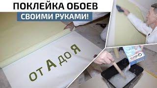 Качественная поклейка обоев своими руками. Выбор клея, разметка, подрезка.