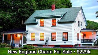 Vermont Cheap Homes For Sale | $229k | 10,019 sqft | 5 Spacious Rooms | Old House Life